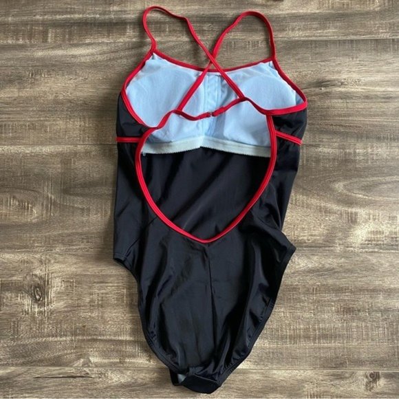 Nike‎ Swim One-Piece Swimsuit Size 12 - Picture 3 of 9
